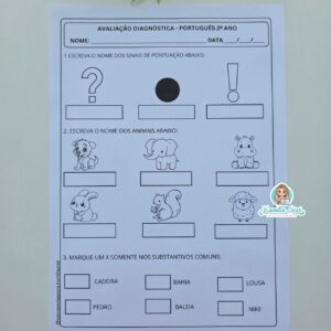 Avaliação Diagnóstica do 2º ano