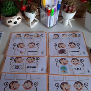 Identificação de Letras: jogo para imprimir