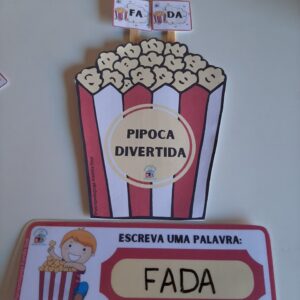Pipoca Divertida: formação de palavras