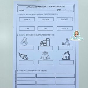 Avaliação Diagnóstica 3º Ano: Português e Matemática