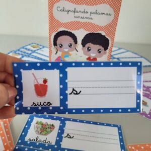 Caligrafando Palavras Cursivas: 126 Fichas