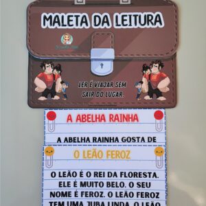 Maleta da Leitura: 30 Fichas e Envelope